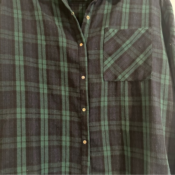 RETHM Plaid Button-Down Size M - Picture 3 of 8